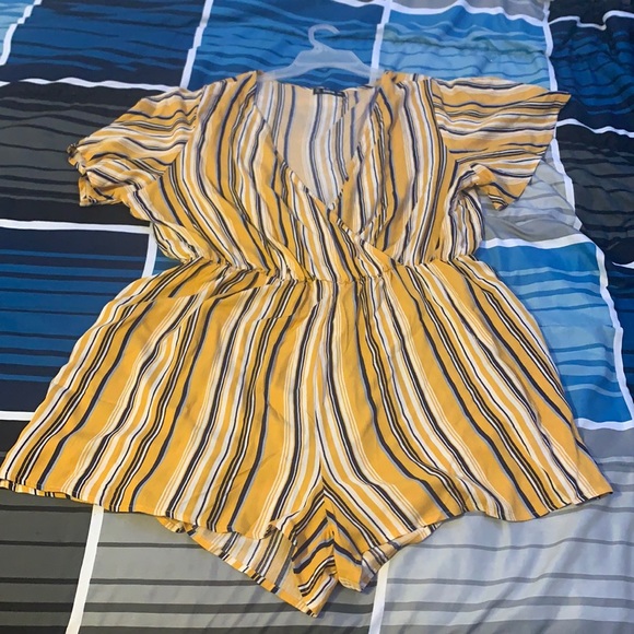 Multi-Colored Romper - Picture 1 of 2